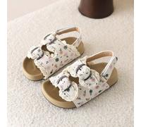 1 Paio di Scarpe da Principessa alla Moda con Punta Aperta per Ragazze, Sandali da Spiaggia con Suola Morbida, Scarpe per Bambini e Neonati con Suola Morbida EUR21,EUR22,EUR23,EUR24,EUR25,EUR26,EUR27,