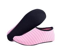 1 paio di scarpe da spiaggia anti-scivolo ad asciugatura rapida calzini a piedi nudi sport acquatici comodo surf subacqueo sneaker bambini rosa XXS, Rosa, taglia L., Medium