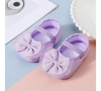 1 Paio di Scarpe per Neonati, Adatte per Uso Interno, Esterno e Feste, Suola Antiscivolo, Adatte per Imparare a Camminare, Scarpe per Neonati con Fondo Morbido e Piatto CN10,CN11,CN12Blocchi di colore
