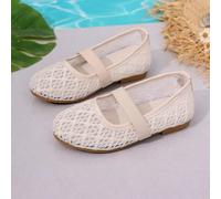 1 Paio di Scarpe Piatte in Rete alla Moda e Traspiranti, Adatte per il Pendolarismo Quotidiano, Uscite Estive, Shopping e Altro, Aggiungendo Luminosità a Ogni Tuo Passo. EUR34,EUR35,EUR36,EUR26,EUR27,