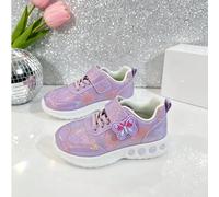 1 Paio di scarpe sportive Chunky per Ragazze con Farfalla Lucida, Suola Spessa, Leggere e Morbide, Adatte per Sport all'Aperto e Sport Scolastici per Bambini di Taglia Media-Grande EUR34,EUR35,EUR26,E