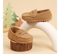1 Paio di Scarpine Sportive Infanzia tipo Camoscio con Lacci, Scarpe da Passeggio Unisex Neonato/Bambino, Adatte per la Scuola dell'Infanzia e Attività EUR20,EUR21,EUR22,EUR23,EUR24,EUR25,EUR26,EUR27,