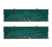 1 paio di schede convertitore di memoria DDR3 da 200 pin SO-DIMM a adattatore universale da scrivania in lega DIMM da 240 pin