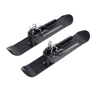 1 Paio di Scooter da Neve Sci Skate Board Slitta Kit di Conversione Inverno Ciclismo Sci Attacco per Bambini Auto Scooter a Due Ruote Slitta Accessori Bici da Neve