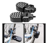 1 paio di sedili posteriori per bici Supporti per pedali posteriori