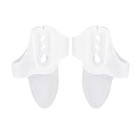 1 paio di separatori per alluce valgo, con 2 anelli, facili da usare, distanziatori per dita dei piedi per donne e uomini