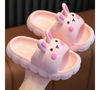 1 Paio di Simpatici Ciabatte da Bambino a Forma di Coniglio cartoni animati, Antiscivolo, Adatte per Uso Interno ed Esterno/Spiaggia, Estate EUR22-23,EUR24-25,EUR26-27,EUR28-29,EUR30-31,EUR32-33,EUR34