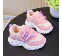 1 Paio di Sneaker di Moda per Ragazze, Nuova Versione Coreana Primavera Scarpe Casual Bianche per Bambini, Sneaker Chunky Versatili per Bambine EUR21,EUR22,EUR23,EUR24,EUR25,EUR26,EUR27,EUR28,EUR29,EU