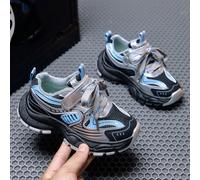 1 Paio di Sneaker in Rete Comode e Versatili per Bambini, Adatte per la Stagione Scolastica, Sport, Corsa, Shopping, Abbigliamento Domestico, Sneaker Chunky, Primavera/Autunno EUR21,EUR22,EUR23,EUR24,