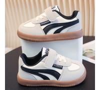 1 Paio di Sneaker per Bambini Adatte per Tutte le Stagioni, Design: Lo Schema Cromatico Generale è Semplice ma Alla Moda, con Le Linee Decorative Nere sul Corpo della Scarpa in Forte Contrasto con la