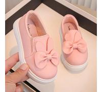 1 Paio Di Sneakers Sportive Rosa Ragazze Con Decorazione A Fiocco E Orecchie Di Coniglio EUR22,EUR23,EUR24,EUR25,EUR26,EUR27,EUR28,EUR29,EUR30,EUR31Piante