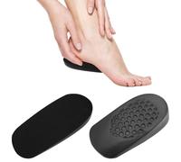 1 Paio di Solette Rialzate Uomo Donna 1,5 cm, Traspirante e Confortevole Rialzo per Scarpe, Alzatacchi del Gel, Antiscivolo Solette Alzatacco Invisibili, Assorbimento Degli Urti