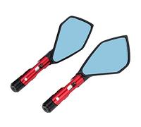 1 Paio di specchietti retrovisori universali per Moto in Lega di Alluminio CNC per Una Guida più sicura.