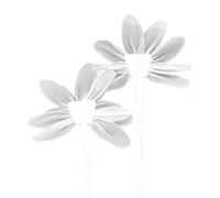 1 paio di spille floreali per feste e matrimoni, accessori unici fatti a mano, eleganti spille da bavero, Misura unica, come descritto