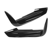 1 paio di spoiler for paraurti anteriore auto, splitter, canard, adatti for BMW F30 F31 M Sport 2012-2019, fendinebbia, cornice for sopracciglia, griglia di copertura.(Type A-Glossy Black)