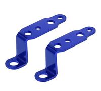 1 paio di staffe per fari per moto, specchietto retrovisore, faretti, supporto di estensione, morsetto, accessori per moto e scooter faro per lampadina Staffe Supporto Faretti(BLUE)