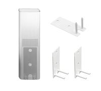 1 paio di staffe per montaggio a parete compatibili con altoparlanti surround Bose OmniJewel Lifestyle 650 Home Entertainment System 700, bianco