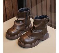 1 Paio di Stivaletti Corti per Bambini, Nuovi Stivali Comodi e Antiscivolo per Principesse e Principi in Stile Autunno/Inverno 2025 EUR34,EUR35,EUR36,EUR26,EUR27,EUR28,EUR29,EUR30,EUR31,EUR32,EUR33Col