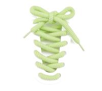 1 paio di stringhe rotondi in cotone e lino for scarpe casual, stivali e scarpe da ginnastica, spessore 6 mm, lunghezza 100 cm, 120 cm, 140 cm, 160 cm.(Tender green,140cm)