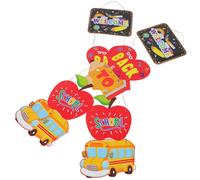 1 paio di striscioni decorativi per il ritorno a scuola - Cartello di benvenuto