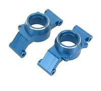 1 paio di supporti per mozzi posteriori RC portatili flessibili in lega di alluminio CNC di ricambio per supporti per mozzi posteriori per 1/5 (blu)