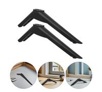 1 paio di supporti TV da tavolo: gambe per supporto TV, staffe di supporto di