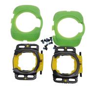 1 paio di tacchetti a sgancio rapido per scarpe da ciclismo, autobloccanti, aerodinamici, per WAHOO SpeedPlay Zero (verde)