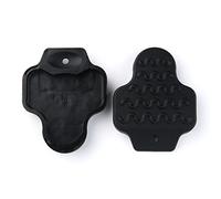 1 paio di tacchetti di ricambio per pedali SPD-SL/LOOK KEO/LOOK Delta tacchetti per bici da strada, nero, 90 x 72 x 15 mm