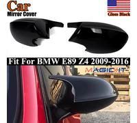 1 paio di tappi di copertura per specchietto retrovisore nero lucido di ricambio per BMW Z4 E89 2009-2016 specchietto laterale Mark Magickit Gloss Black