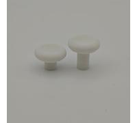 1 paio di Tappi Modificati del Bilanciere per il Controller della Maniglia del Gioco di Legion Go, Sostituzione del Guscio Colorato del Joystick del Bilanciere Accessori di Gioco (bianco)