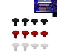 1 paio di tappi per joystick di ricambio per controller Legion Go, con stampa 3D, accessori da gioco (nero)