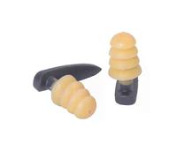 1 paio di tappi per le orecchie in silicone per il nuoto, impermeabili, antirumore, riutilizzabili