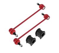 1 Paio di tiranti della Barra stabilizzatrice Anteriore con 2 boccole K80258 K200216 compatibili con Jeep Patriot 2007-2012 2013 2014 2015 2016 2017