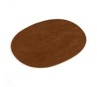 1 paio di toppe ovali in pelle sintetica per pantaloni, camicie, giacche, vestiti, vestiti, toppe in finta pelliccia