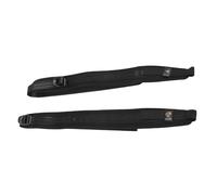 1 Paio di Tracolle per Fisarmonica Basso in Nylon Nere | Imbrago Regolabile, Design Ergonomico, per Musicisti, 16/24/32/48/60/72/80/96/120 Bassi