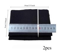 1 Paio Elastico Tessuto a Costine Polsini Maglia Orlo Craft Cotone per Pantaloni