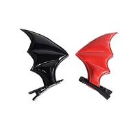 1 paio fermagli per capelli a forma pipistrello, A