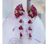 1 Paio Giapponese Sakura Capelli Clip Kanzashi Nappa Forcina Copricapo Kimono