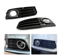 1 Paio Griglia Fana Fog Matte Nera Per 09-11 Audi A4 A4L UK