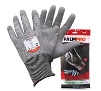 1 Paio guanti da lavoro in maglia HPPE PalmPro mechanical safety 171