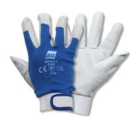 1 Paio guanti da lavoro in pelle e cotone riutilizzabili Icoguanti GOLF XL 9