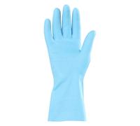 1 Paio guanti da lavoro riutilizzabili in lattice Icoguanti BASIC blu L 8-8,5