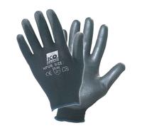1 Paio guanti da lavoro riutilizzabili in nylon Icoguanti HI-TACT PU black