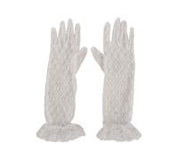 1 Paio Guanti In Pizzo Per Bambine Da 3 A 12 Anni Girls Girls Maghes Per First Communion Party And Special Event Kids White Gloves
