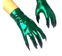 1 Paio Guanti Lunghi Per Halloween Guanti Da Eleganti Opere Da Donna Feste Matrimoni Eventi Invernali Eleganti Serate Lunghe