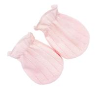 1 Paio Guanti Per Bambini In Cotone 0-12 Mesi Protezioni Delicate Contro I Elastici Garanti Che Garantiscono Comodi Sonno Del Bambino