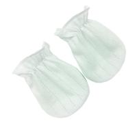 1 Paio Guanti Per Bambini In Cotone 0-12 Mesi Protezioni Delicate Contro I Elastici Garanti Che Garantiscono Comodi Sonno Del Bambino