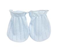 1 Paio Guanti Per Bambini In Cotone 0-12 Mesi Protezioni Delicate Contro I Elastici Garanti Che Garantiscono Comodi Sonno Del Bambino