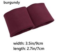 1 Paio Maglione Cappotto Polsino Tessuto A Costine IN Maglia Cotone Elastico