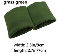 1 Paio Maglione Cappotto Polsino Tessuto A Costine IN Maglia Cotone Elastico